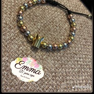 beautiful bronze bracelets with 24k gold 💯🇨🇴